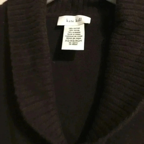 Kate Hill ladies sweater jacket size XS - Picture 8 of 8